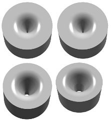 拉制金属线、线材用01、10、11型拉伸模坯